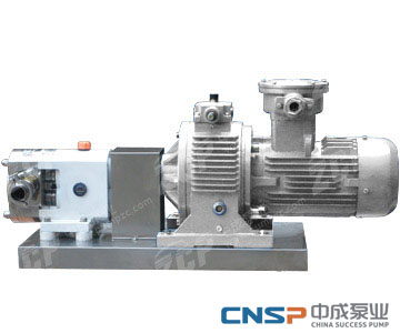 RP系列不锈钢转子泵（出口型）
口径 : 25-108mm
流量 : 320-45000L/h
压力 : 0.2-1.2Mpa