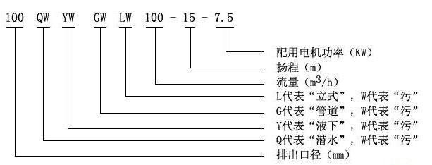 LW型直立式无堵塞排污泵