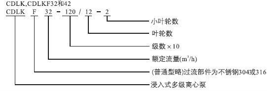 CDLK/CDLKF浸入式多级离心泵