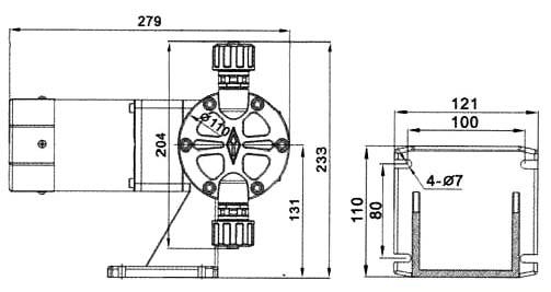 JBB系列机械驱动隔膜式计量泵