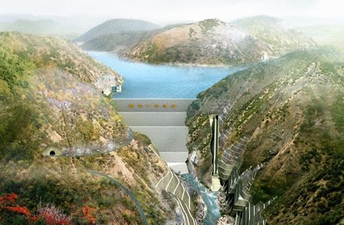 雅砻江两河口水电站开工建设