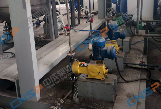 中成泵业工程师为江苏德威提供售后技术支持